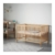 IKEA verstellbares Babybett SNIGLAR Bettchen in 60x120cm Gitterbett aus massiver Buche höhenverstellbar - 3